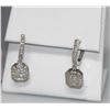 Image 2 : 1.35 CTW MICRO PAVE CZ EARRING, RING,PENDANT SET .925 S