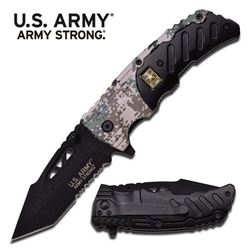 OFFICIALLY LICENSED U.S. ARMY SPRING ASSISTED KNIFE