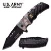 Image 1 : OFFICIALLY LICENSED U.S. ARMY SPRING ASSISTED KNIFE