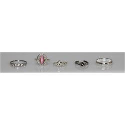 Deal of The Day, Variety of Muti Color Rings, Total of;