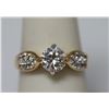 Image 1 : 14K GOLD PLATED FASHION JEWELRY CZ RING