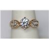 Image 2 : 14K GOLD PLATED FASHION JEWELRY CZ RING