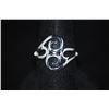 Image 1 : SWIRLS FASHION .925 STERLING SILVER RING