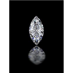 GIA CERT 0.74 CTW MARQUISE DIAMOND I/I1