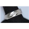 Image 2 : 0.15 CTW DIAMOND RING .925 STERLING SILVER