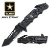 Image 1 : OFFICIALLY LICENSED U.S. ARMY SPRING ASSISTED TACTICAL