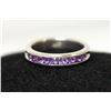 Image 2 : AMETHYST RING .925 STERLING SILVER 0.70 CTW