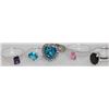 Image 1 : DEAL OF THE DAY! SET OF 5 RINGS MIX COLOR AND SHAPES .9