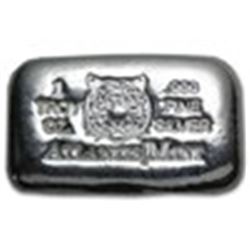 1 oz Silver Bar - Atlantis Mint (Tiger)