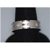 Image 2 : 0.15 CTW DIAMOND RING .925 STERLING SILVER
