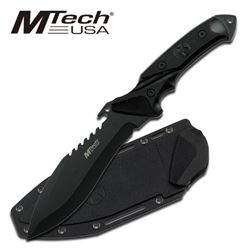 10" MTECH FIXED BLADE KNIFE COMES W/ ABS SHEATH