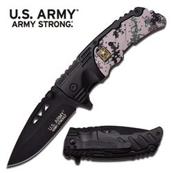 OFFICIALLY LICENSED U.S. ARMY SPRING ASSISTED KNIFE