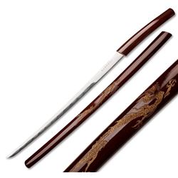 40.25" SHIRASAYA SWORD W/BROWN LACQUER FINISHED HANDLE