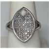 Image 2 : 13.54 CTW CZ MICRO PAVE SETTING SET .925 STERLING SILVE