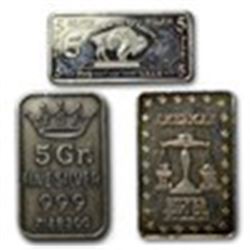 5 gram Silver Bar - Secondary Market
