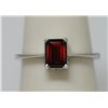 Image 1 : NATURAL 2.10 CTW GARNET RING .925 STERLING SILVER