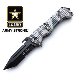 OFFICIALLY LICENSED U.S. ARMY SPRING ASSISTED KNIFE