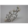 Image 2 : VINE WHITE PEARL CZ BROOCH AUTHENTIC PHILIPPINE PEARL .
