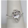 Image 1 : CZ .925 STERLING SILVER RING