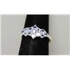 Image 1 : TANZANITE RING .925 STERLING SILVER 0.65 CTW