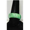 Image 2 : LIGHT GREEN SYTHETIC JADE RING