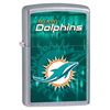 Image 1 : GENUINE ZIPPO LIGHTER NFL SERIES MIAMI DOLPHINS