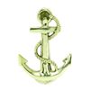 Image 1 : NAUTICAL SOLID BRASS 6" ANCHOR DOOR KNOCKER