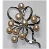Image 2 : PEACH PEARL BROOCH