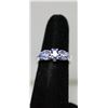 Image 1 : TANZANITE RING .925 STERLING SILVER 0.95 CTW