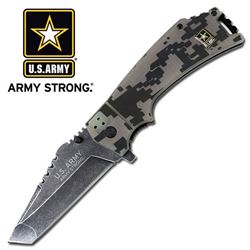 OFFICIALLY LICENSED U.S. ARMY SPRING ASSISTED KNIFE
