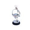 Image 1 : NAUTICAL 8" CHROME HANGING COMPASS