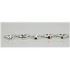 Image 1 : DEAL OF THE DAY MIX OF MULTI COLOR SILVER RINGS SET OF