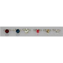 Deal of The day Variety of Muti Color Rings Total of; 6