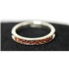 Image 1 : 12.50 CTW GARNET .925 STERLING SILVER RING