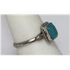 Image 2 : 1.10 CTW CALZEDONIA RING .925 STERLING SILVER