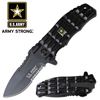 Image 1 : OFFICIALLY LICENSED U.S. ARMY SPRING ASSISTED KNIFE