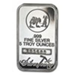 5 oz Silver Bar - Mint Varies (New)