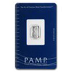 1 gram Platinum Bar - Pamp Suisse (In assay)