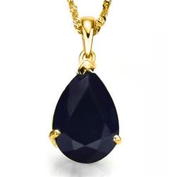 GENUINE 0.50 CTW BLACK SAPPHIRE 10K SOLID YELLOW GOLD P