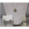 Image 1 : 14K GOLD POLISH ON .925 STERLING SILVER STAR OF DAVID S