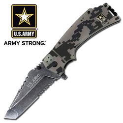 OFFICIALLY LICENSED U.S. ARMY SPRING ASSISTED KNIFE