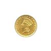 Image 1 : Early Gold Bullion $1 Liberty Gold type 3 Extra Fine to