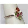 Image 2 : 22.56 CTW SEMIPRECIOUS RING .925 STERLING SILVER