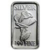 Image 1 : 1 gram Silver Bar - Rose