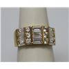 Image 1 : CZ 14K GOLD PLATED RING