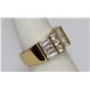 Image 2 : CZ 14K GOLD PLATED RING