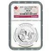 Certified 2014 Canadian Silver Arctic Fox 1.5 oz MS68 N