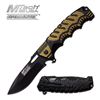 Image 1 : MTECH 8.25" S/A STAINLESS STEEL FOLDING POCKET KNIFE