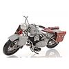 Image 1 : HAND MADE 1945 GREY MOTERCYCLE 1:12TH SCALE MODEL REPLI