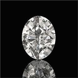 GIA CERT 0.3 CTW OVAL DIAMOND H/VS1